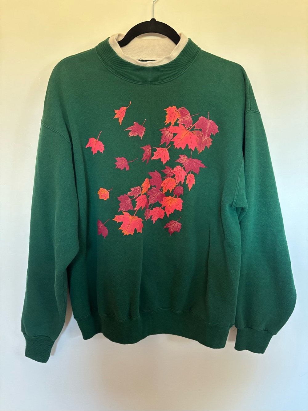 Vintage Hanes Autumnal Bliss crew neck L